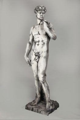 Michelangelo David Groot Tuinbeeld 120 cm Beton Winterhard