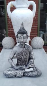 Tuinbeeld Boeddha Beeld Punt Groot Beton