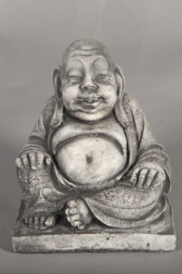 Tuinbeeld Lachende Boeddha Beton