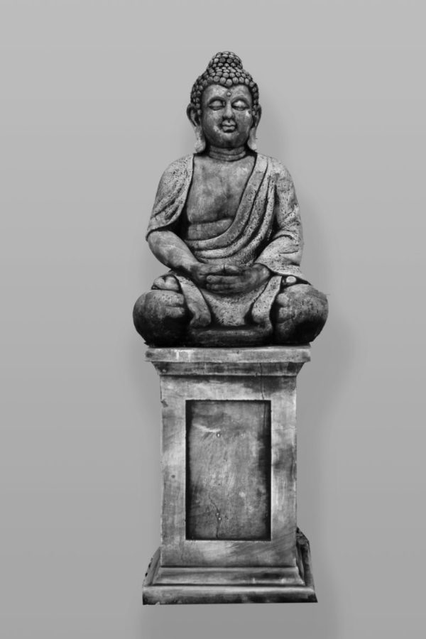 Boeddha+ sokkel Beton
